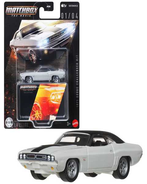 Matchbox The Movie Film Araçları 1971 Dodge Challenger R/T JND42