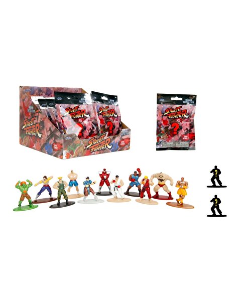 Jada Street Fighter Nano Koleksiyon Figürler Sürpriz Paket