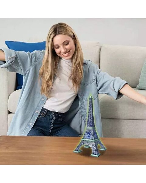 Ravensburger Karanlıkta Parlayan 3D Puzzle Eyfel
