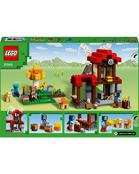 LEGO Minecraft Rüzgar Değirmeni Çiftliği 21262