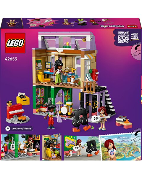 LEGO Friends Müzik Mağazası ve Daire 42653