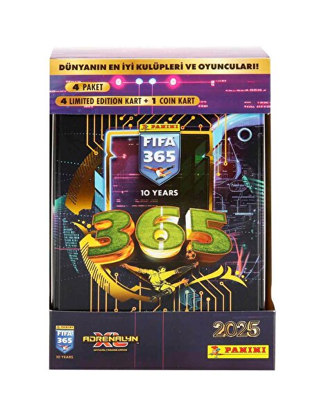 Panini FIFA 365 Adrenalyn XL 2025 Tin Box Futbolcu Kartları
