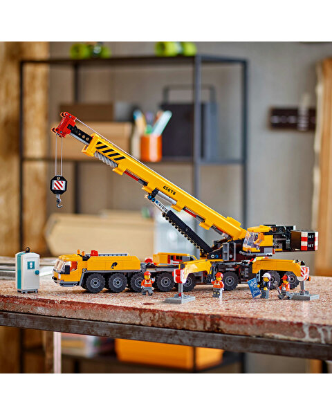 LEGO City Sarı Mobil İnşaat Vinci 60409