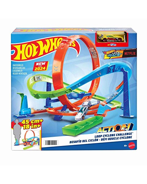 Hot Wheels Bumerang Çemberli Yarış Pisti HTK16