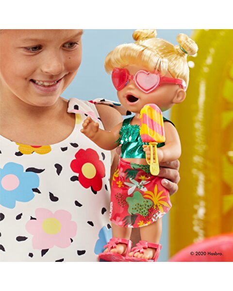 Baby Alive Bebeğimle Yaz Eğlencesi Sarışın F1680