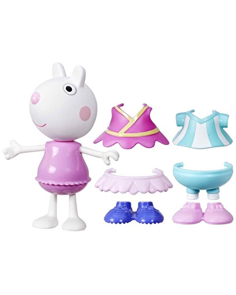 Peppa Pig ve Ailesi Kıyafetli Figür Seti Suzy Sheep