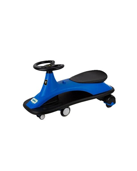 Sesli ve Işıklı Royal Swing Car Mavi