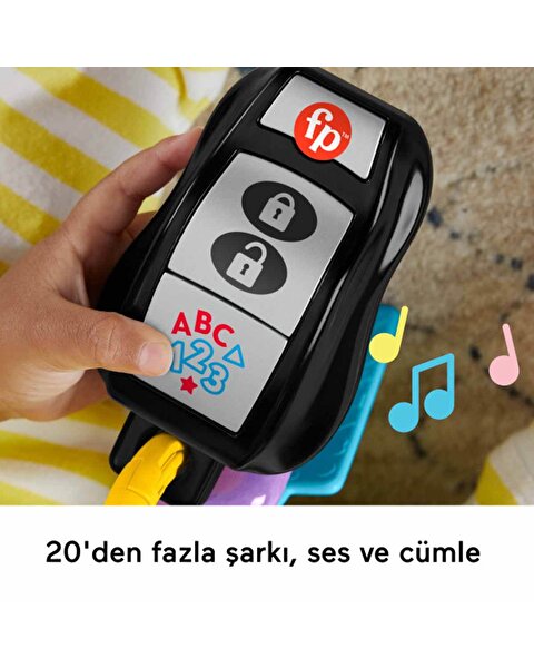 Fisher Price Sesli Eğlen ve Öğren Eğlenceli Aktivite Anahtarı HWY40