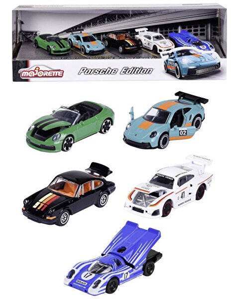 Majorette Porsche Sürümü 5'li Hedi̇ye Seti