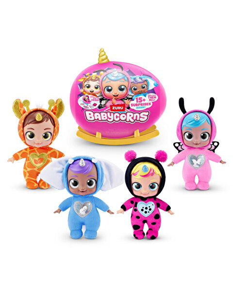 Rainbocorns Sevimli Sürpriz Bebek 92107 Mavi Boynuz