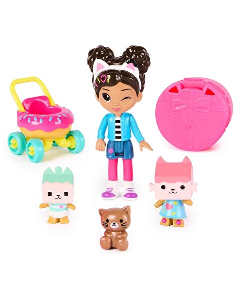 Gabby's Dollhouse Kedi Bakımı Figür Seti