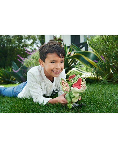 Jurassic World Uncaged İnteraktif Dilophosaurus Figürü HNT65