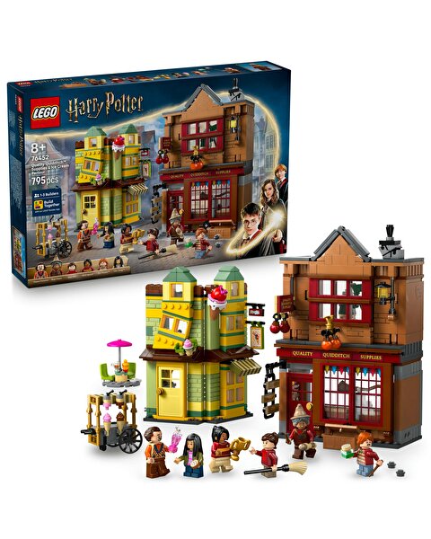 LEGO Harry Potter Kaliteli Quidditch Malzemeleri ve Dondurma Salonu 76452
