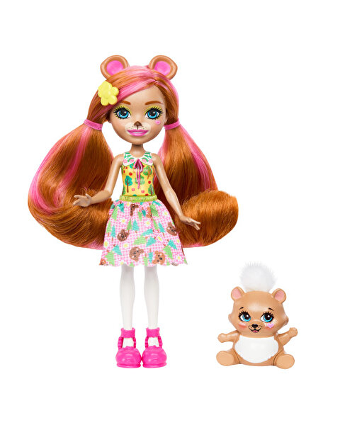 Enchantimals Karakter Bebekler Biloxi Bear ve Trail HTP81