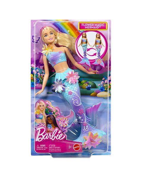 Barbie Büyülü Çiçekler Deniz Kızı Bebeği JDM72