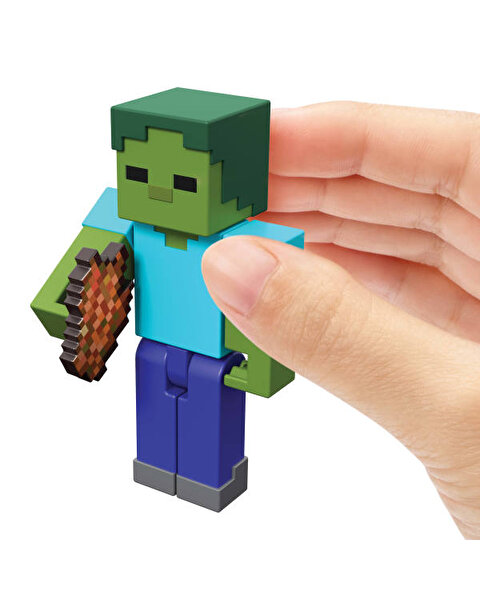 Mi̇necraft Aksesuarlı Fi̇gür Zombie JCN44