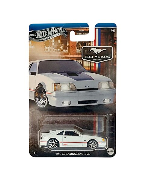 Hot Wheels Silver Series Araba 84 Ford Mustang SVO JBY50