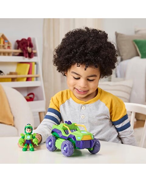 Marvel Iron Man ve Muhteşem Arkadaşları Hulk 2'si 1 Arada Araç Seti G1475