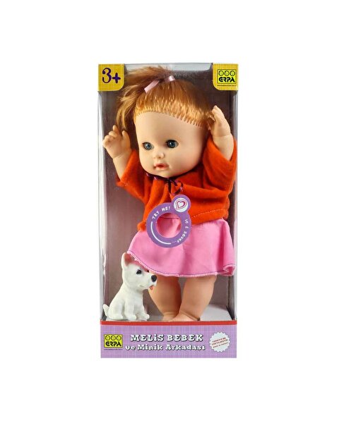 Melis Bebek Türkçe Konuşan Hayvancıklı Turuncu Hırkalı
