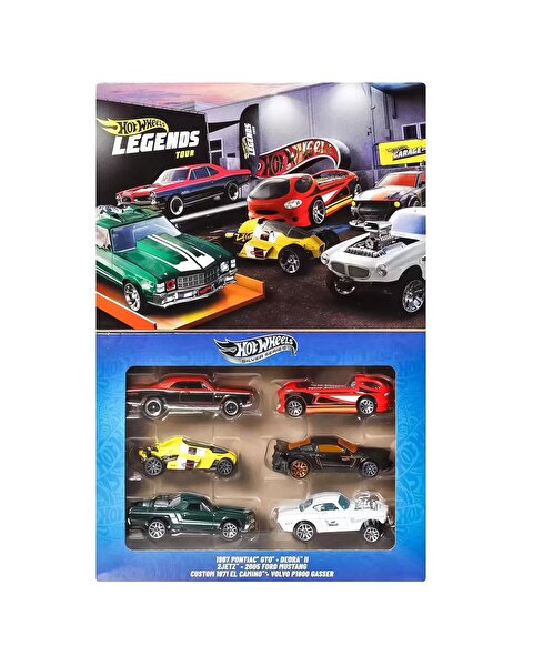 Hot Wheels Efsane Temalı Çoklu Arabalar JBY78