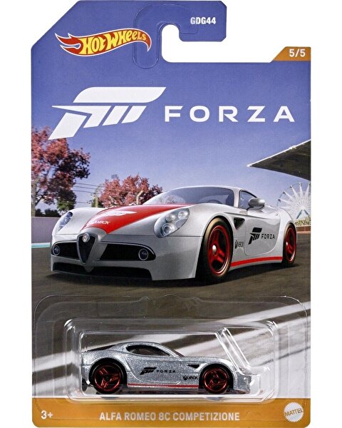 Hot Wheels Temalı Arabalar Auto Forza Alfa Romeo 8c Competizione HLK24