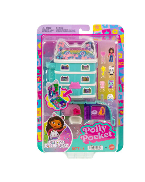 Polly Pocket Gabby's Dollhouse Mikro Parti Oyun Seti FV02
