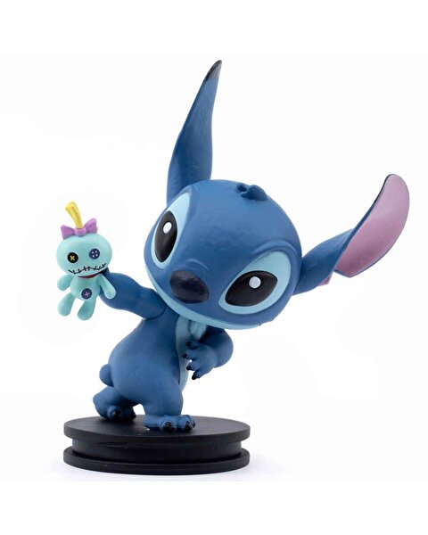Disney Stitch Art Gallery Serisi Tekli Figür Paketi Stitch The Scrump Thrower
