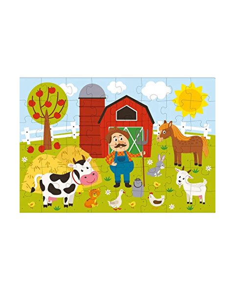 4'ü 1 Arada Puzzle Seti