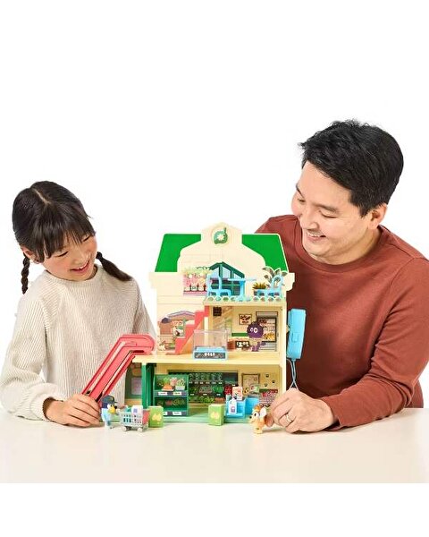 Bluey Yürüyen Merdivenli Süpermarket Oyun Seti