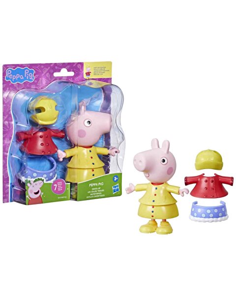 Peppa Pig ve Ailesi Kıyafetli Figür Seti Peppa Pig