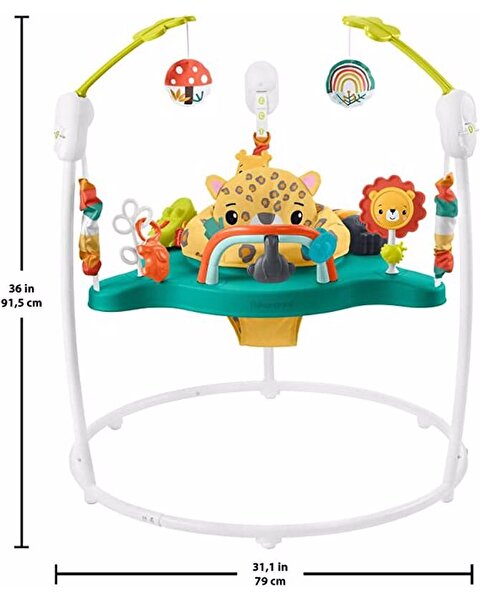 Fisher Price Sevimli Leopar Jumperoo Aktivite Merkezi HND47