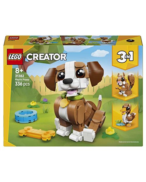 LEGO Creator 3’ü 1 Arada Sevimli Hayvanlar: Oyunbaz Yavru Köpek 31382