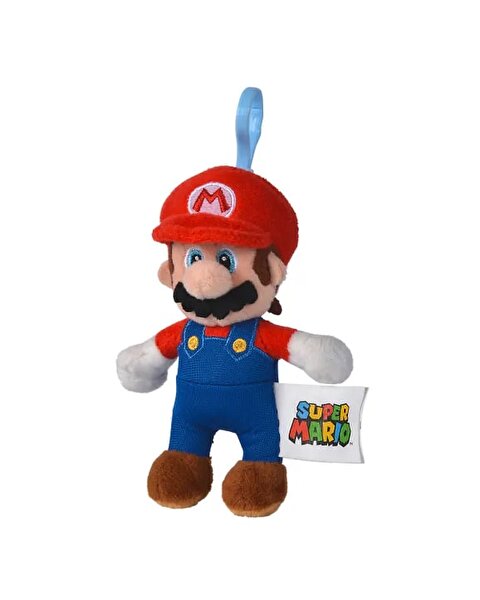 Super Mario 12,5 Cm Peluş Anahtarlık Mario