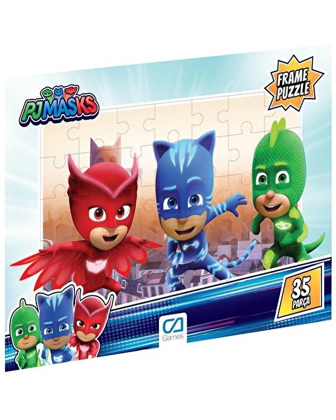 Pijamaskeliler Frame Puzzle 35 Parça