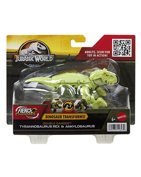 Jurassic World Değişim Serisi Tyrannosaurus Rex & Ankylosaurus HLP08