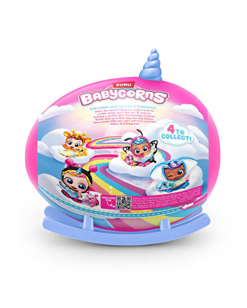 Rainbocorns Sevimli Sürpriz Bebek 92107 Mavi Boynuz