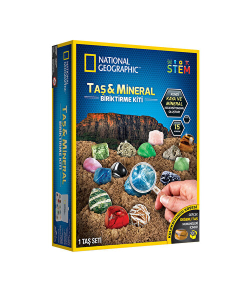 National Geographic Taş ve Mineral Biriktirme Kiti TRRM15