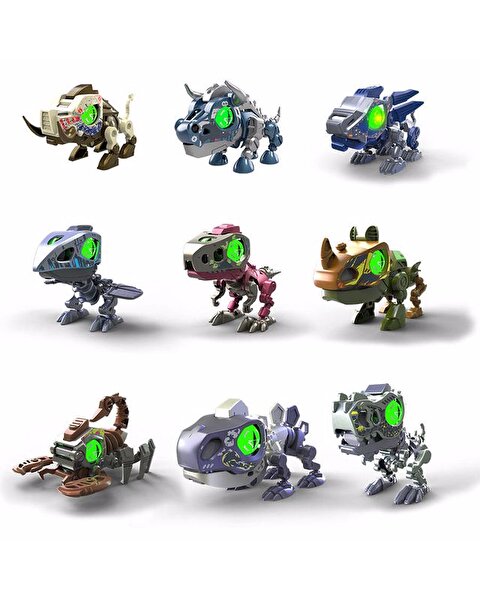 Biopod Battle Tekli Dinazor Robot