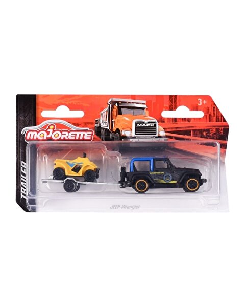 Majorette Trailer Araç Serisi Jeep Wrangler