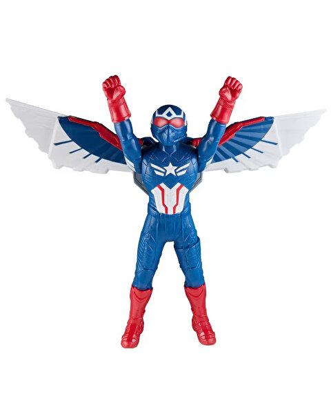 Marvel Studios Titan Hero Serisi Captain America Aksiyon Figür 22 Cm