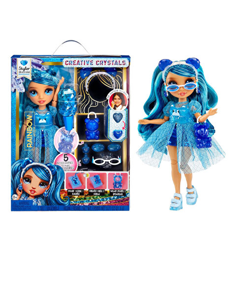Rainbow High Kristal Serisi Bebekleri Skyler Bradshaw