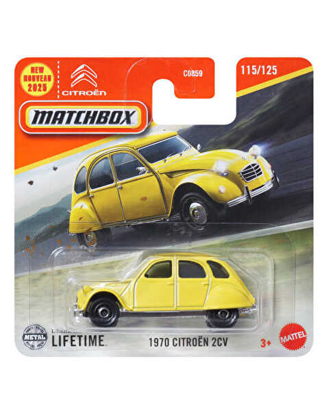 Matchbox Tekli̇ Arabalar 1970 Citroen 2CV JBR12
