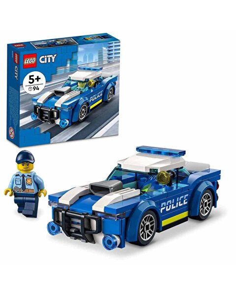 LEGO City Polis Macera 3’lü Özel Set Paket (Polis Araba + Polis Motosikletli Kovalamaca + Mini Formula Yarış Aracı)