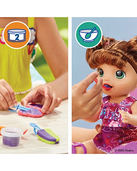 Baby Alive Bebeğimle Yaz Eğlencesi Kumral F1681