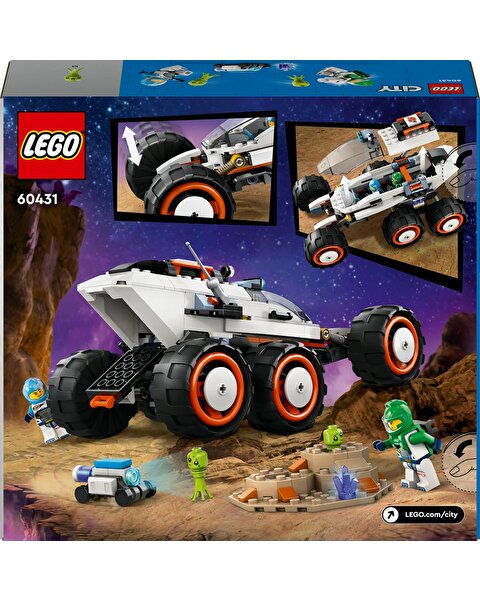 LEGO City Uzay Keşif Robotu ve Uzaylı Canlı 60431