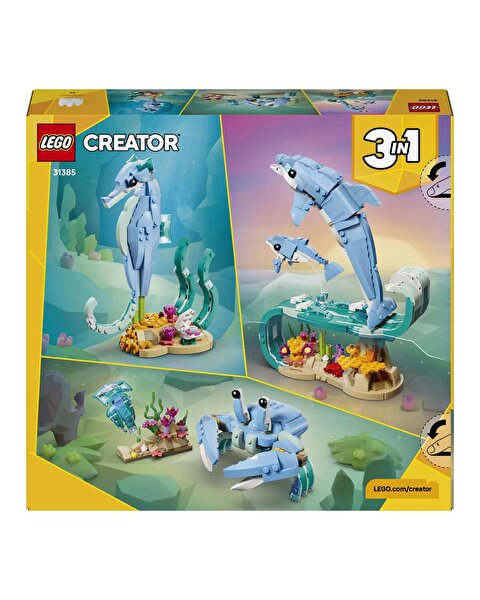 LEGO Creator Deniz Hayvanları: Güzel Yunuslar 31385