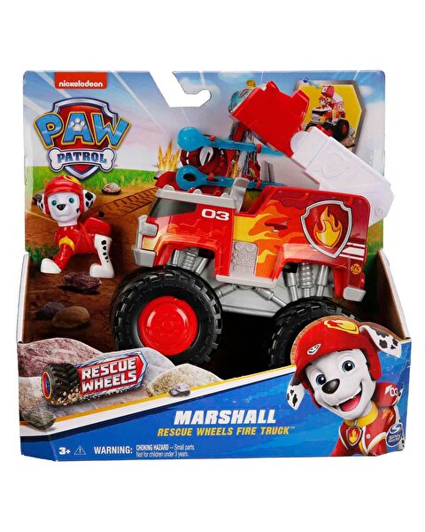 Paw Patrol Rescue Wheels Temalı Araçlar Marshall