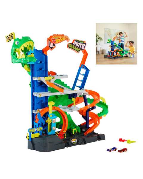 Hot Wheels Ultimate T-Rex Garajı JHL98