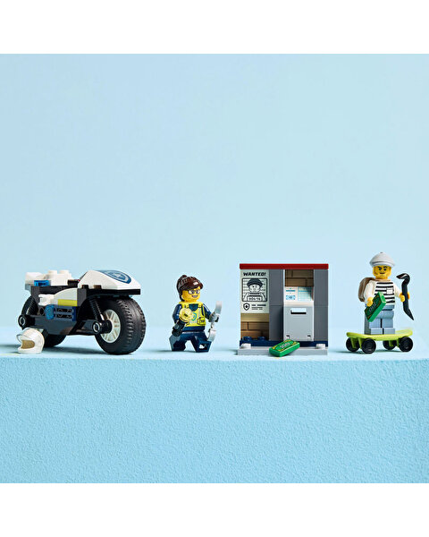 LEGO City Polis Motosikleti Takibi 60455