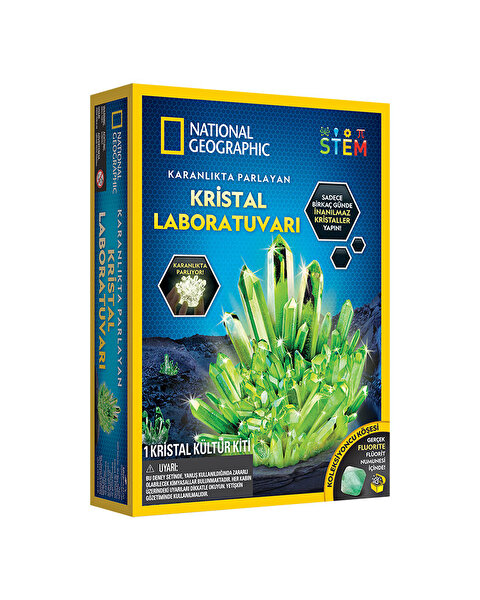 National Geographic Parlayan Kristal Laboratuvar